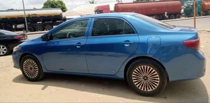 A picture of Toyota Corolla 2010 model Condition straight body Used for less