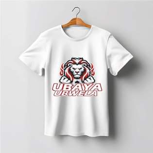 A picture of Jipatie t shirt BOMBA za Simba Ubwaya Ubwela kwa bei