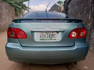 A picture of Very clean and sound Toyota Corolla registered Untampered engine Excellent