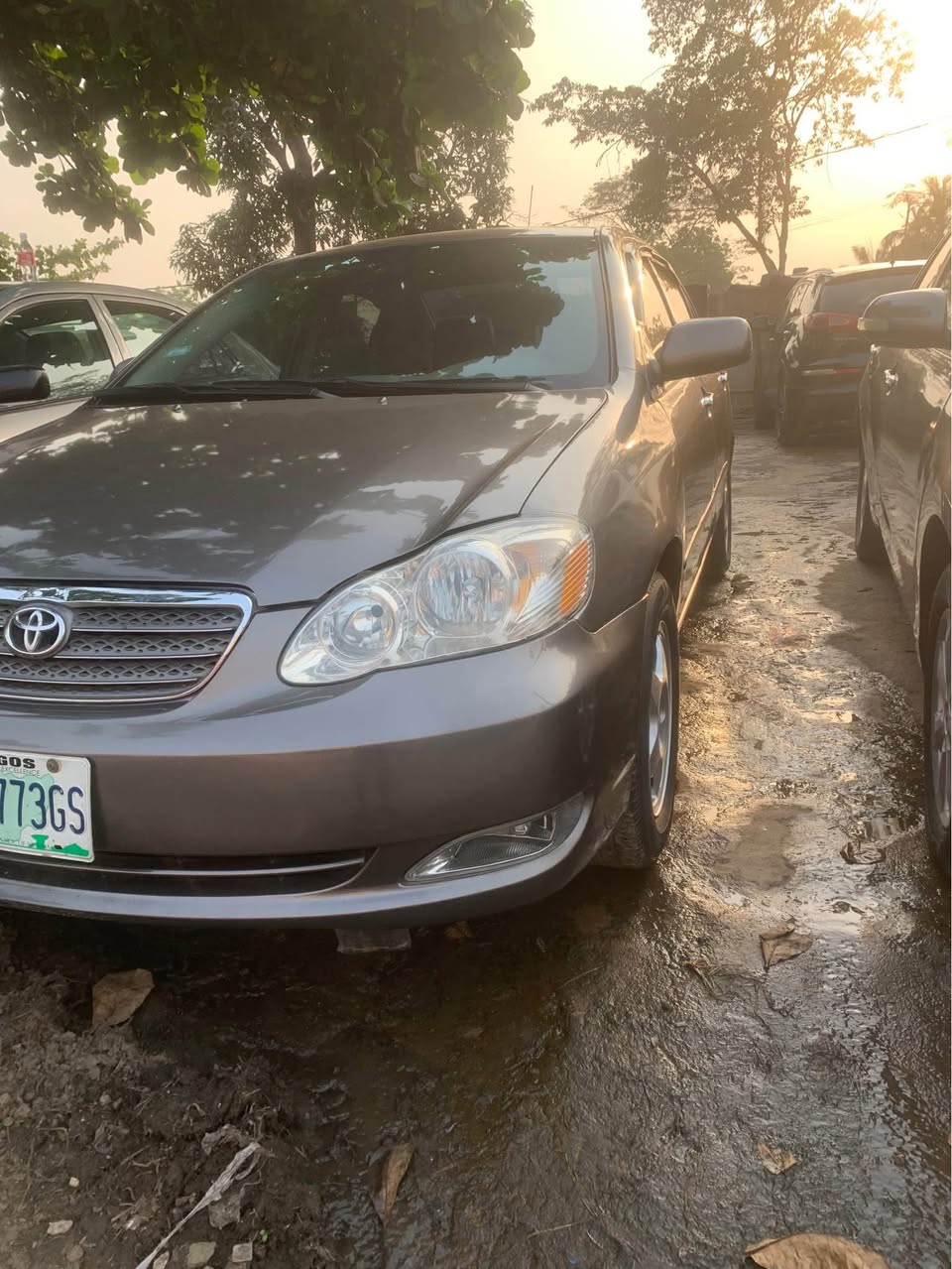 A picture of Toyota Corolla 2003 model nothing to fix buy and travel
