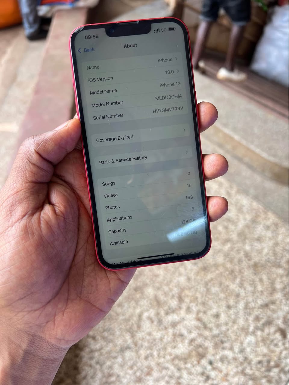 A picture of IPHONE 13 128GB CLEAN MASAVU DOUBLE LINE UGSHS 1100000
