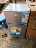 A picture of ADH 130L double door fridge on sale
