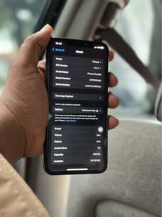 A picture of Iphone xs max