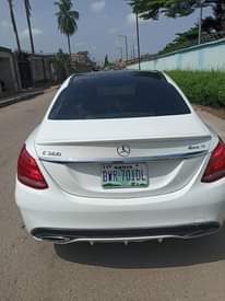 A picture of Clean title C300 2015 model Less than a year registered