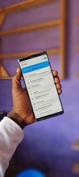 A picture of Samsung Note 8