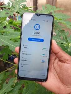 A picture of A03 32gb ram 3 creck kwa kioo na camera ya