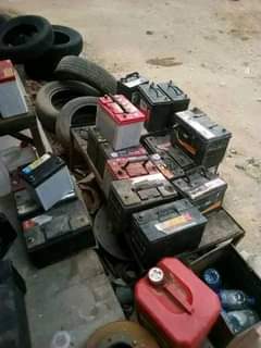 A picture of Nanunua battery mbovu za magari makubwa na magari madogo na
