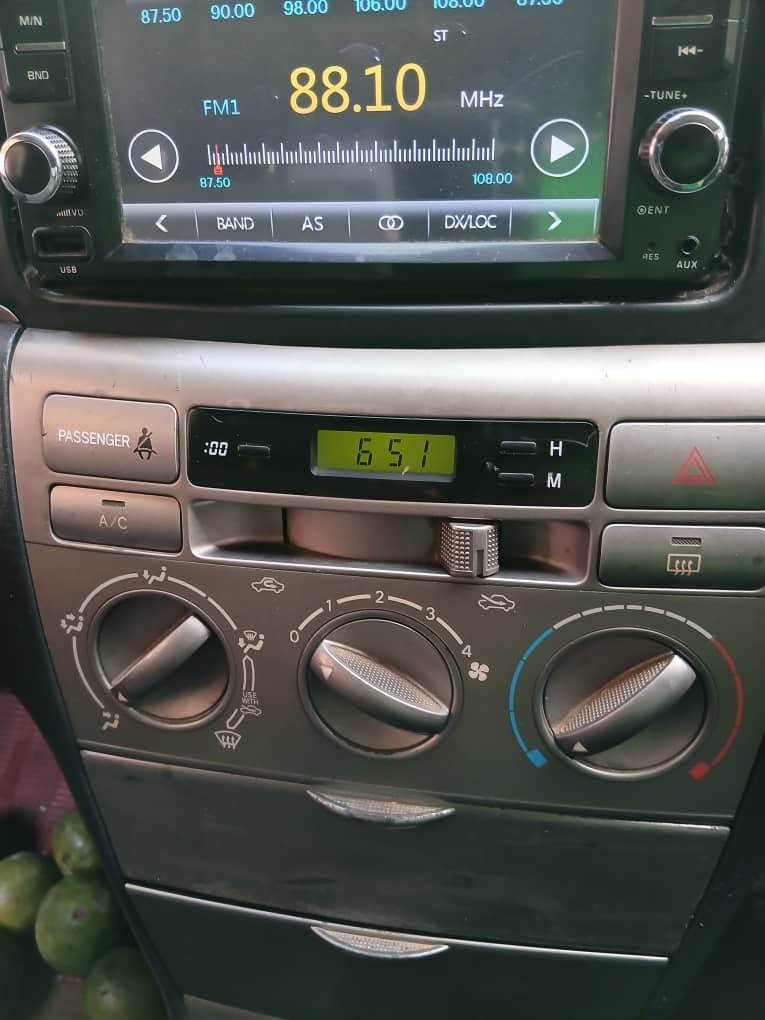 A picture of Vehicle details Registration number T936CXJ Make Toyota Model Allex Model