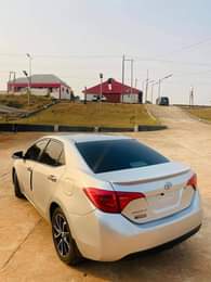 A picture of few months used 2015 upgraded to 2018 Model Toyota Corolla