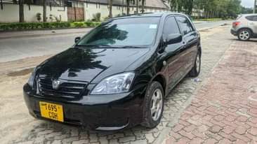 A picture of Toyota Alex Cc 1400 Bei ml 7 8 Dar es