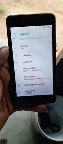 A picture of Clean cheap tecno f1 8gb 1gb ram at 75000 0703