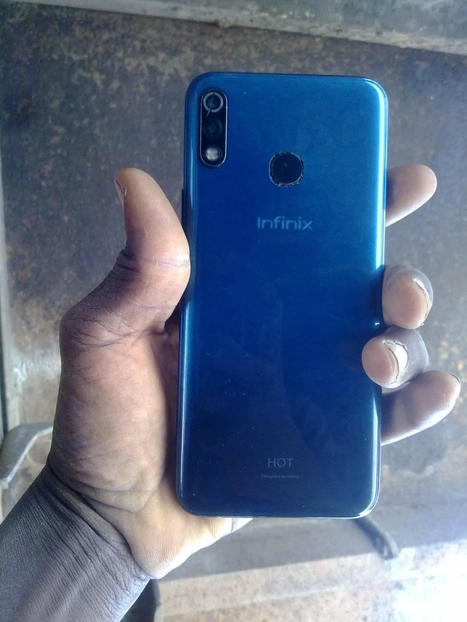 A picture of Infinix hot 8lite