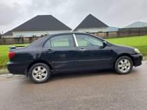 A picture of Nigerian used Toyota corrolla
