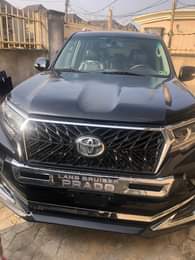 A picture of Land cruiser Prado jeep Upgraded to 2020 Everything untampered Still
