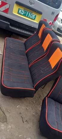 A picture of Matatu seats and interior design