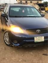 A picture of 2005 Toyota matrix perfectly okay nothing to fix