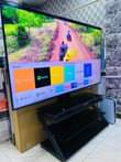 A picture of 75 inches Samsung Qled Q70 series smart Call or WhatsApp