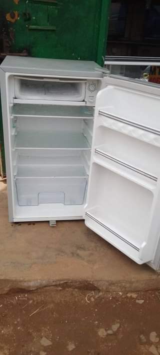 A picture of 120l adh single door fridge on sale 390k