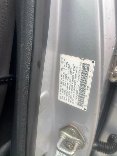 A picture of Honda Accord 2010 Engine Ac Gear 07067823831