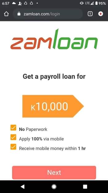 loans zambia