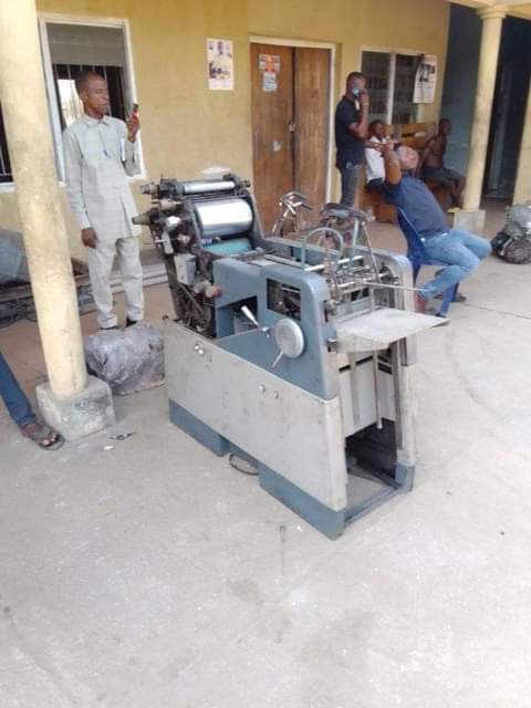 A picture of Gestetner 211 Printing machine