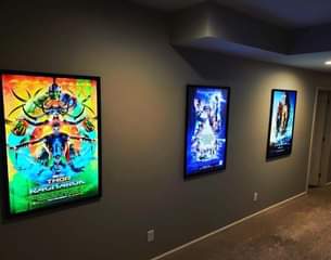 A picture of Custom LED Light Box Poster Frames