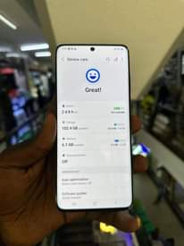 A picture of Clean Samsung S20 plus dual sim 128GB storage 12GB ram
