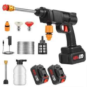 A picture of portable pressure car washer and garden sprayer