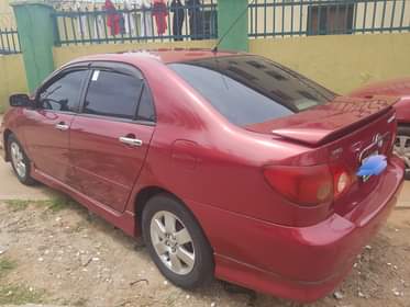 A picture of Toyota Corolla Sport edition 2005 model Accident free Untempered engine