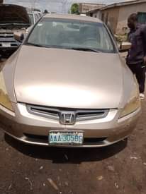 A picture of 2005 Honda Accord EOD first body engine and gear interior
