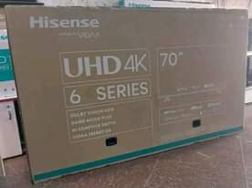 A picture of 0772048966 0705490801 Brand new hisense 70 inches digital flat screen