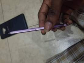 A picture of Samsung Galaxy Note 9 2months use everything is intact carton