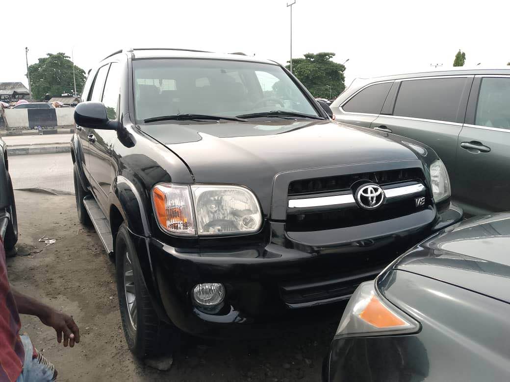A picture of FOREIGN USED TOYOTA SEQUOIA 2007 Model NEWLY CLEARED