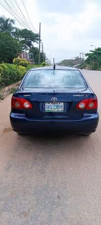 A picture of registered 2005 Toyota Corolla Sport