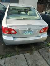 A picture of 2008 Toyota Corolla barely few months driven First body very