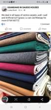 A picture of Wall wall woolen and Artficial turf grass carpets for offices.homes.balconies