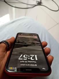 A picture of iPhone X used from UK
