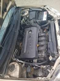 A picture of 04 Corolla Engine 100 Gear selects well Ac is working