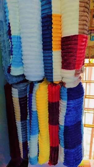 A picture of soft blankets