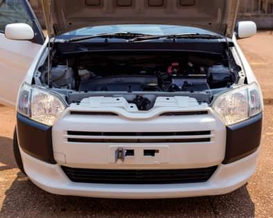 A picture of DHEGO MOTORS LTD BLACK MARKETING TOYOTA PROBOX MODEL 2015 ENGINE
