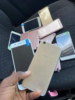 A picture of OPPO A57 64GB RAM 4 AVAILABLE 160000 NJO DUKANI TUKUZIE