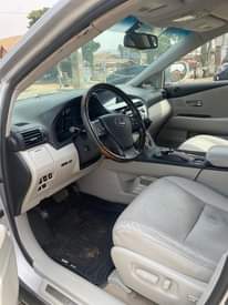 A picture of Rx 350 2010 model silver colour everything intact Rx 350