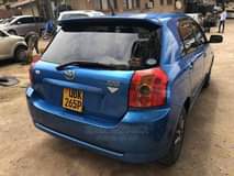 A picture of Toyota allex UBK