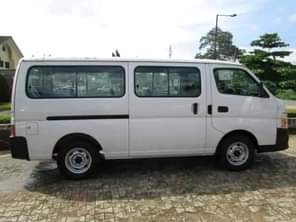A picture of Tokunbo auction sales Toyota Hiace bus with good condition Available