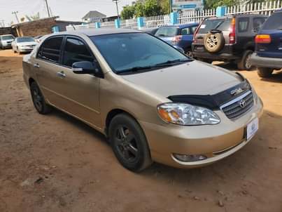 A picture of Toyota corolla