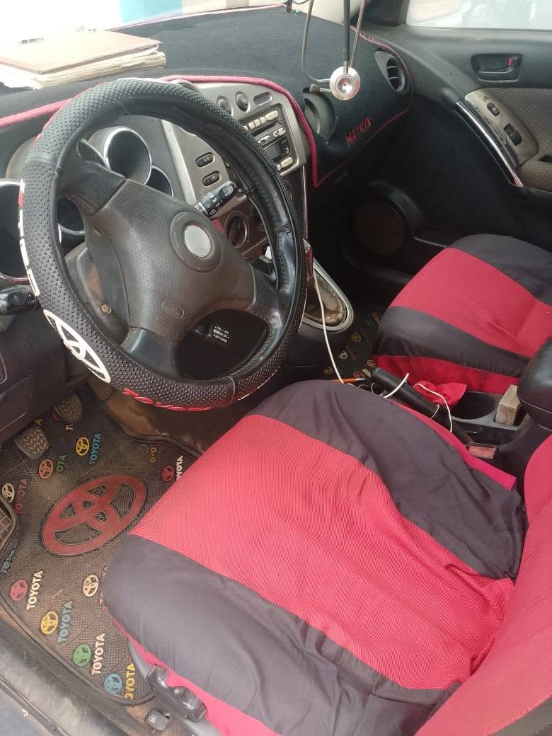 A picture of Toyota matrix manual
