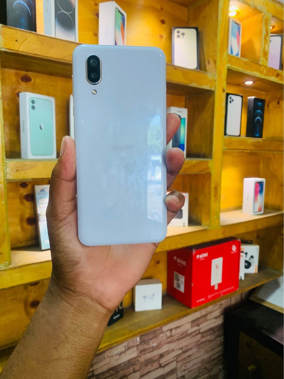 A picture of Aquos senses 3 plus