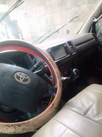A picture of Toyota hummer bus