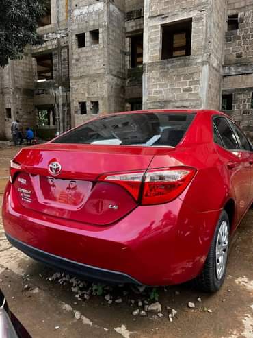 A picture of 2018 Toyota Corolla. Foreign used. Duty paid. 16.5 Million Kaduna