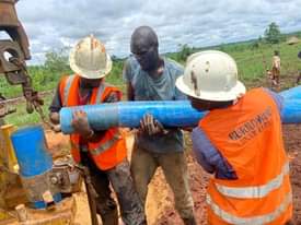 A picture of Borehole or pressure pump well